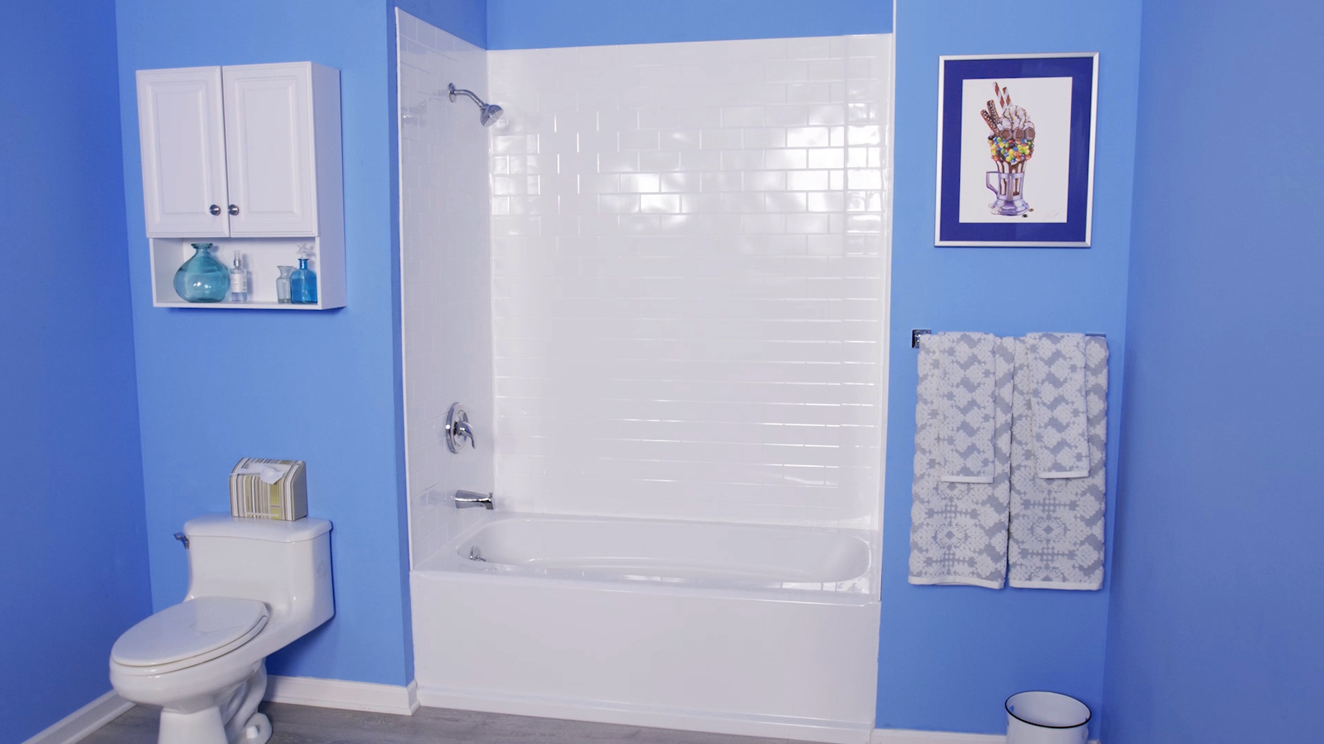 Installed Tub Surround