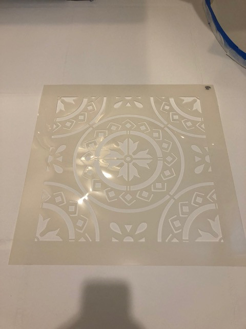 floor tile stencil